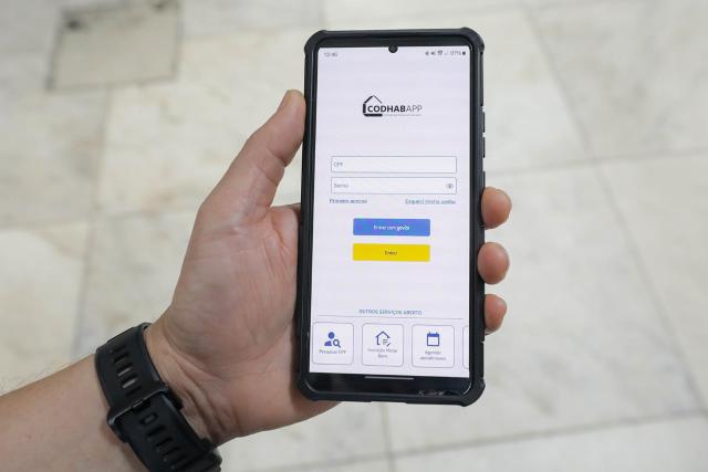 Mais de 120 mil usuários já utilizam o aplicativo Codhab Cidadão para acessar serviços